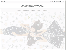 Tablet Screenshot of jasminewang.com